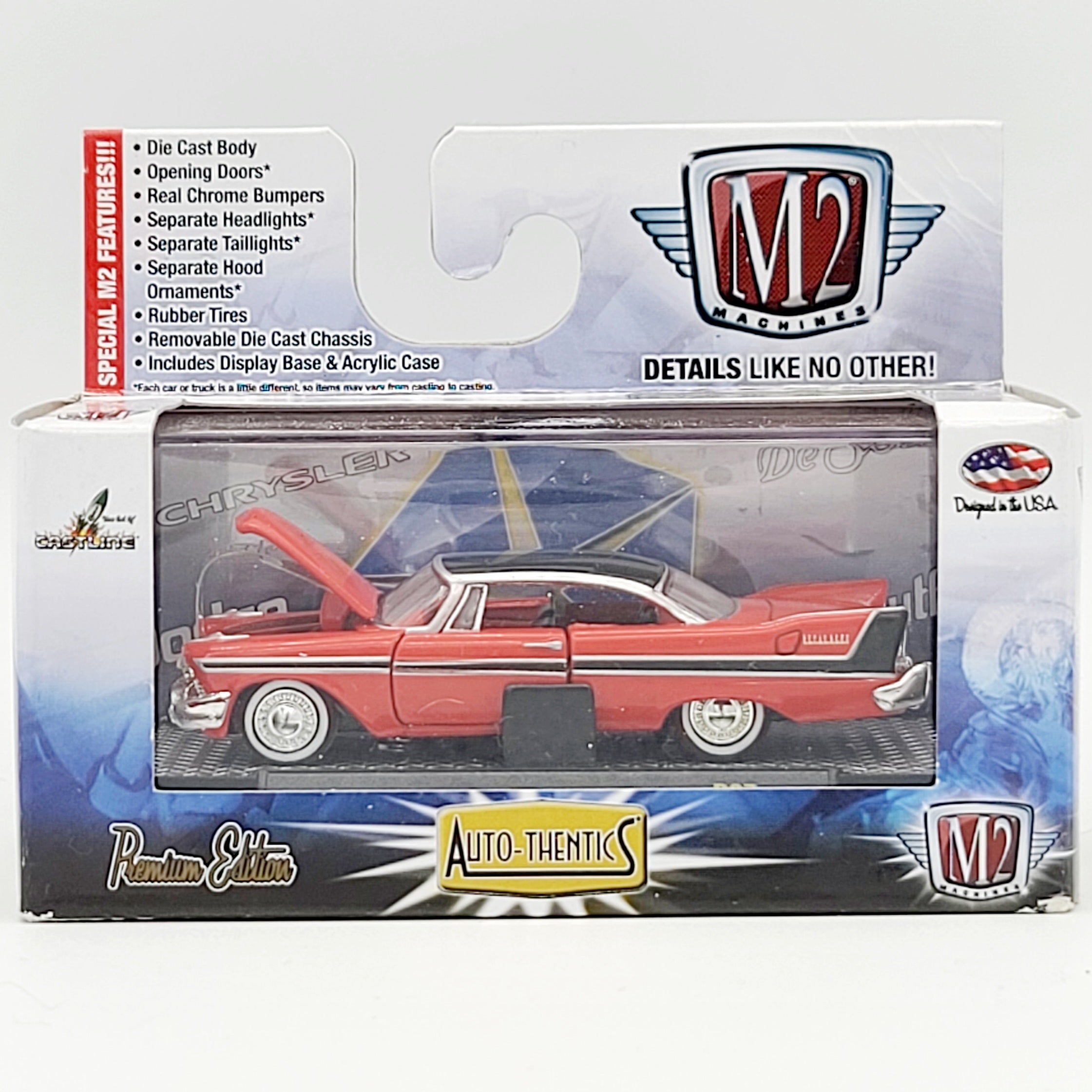 M2 Machines '58 Plymouth Belvedere - 1:64 (2015 Auto-Thentics Rel. 37)